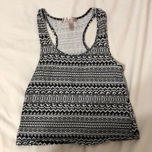 Tribal print tank top